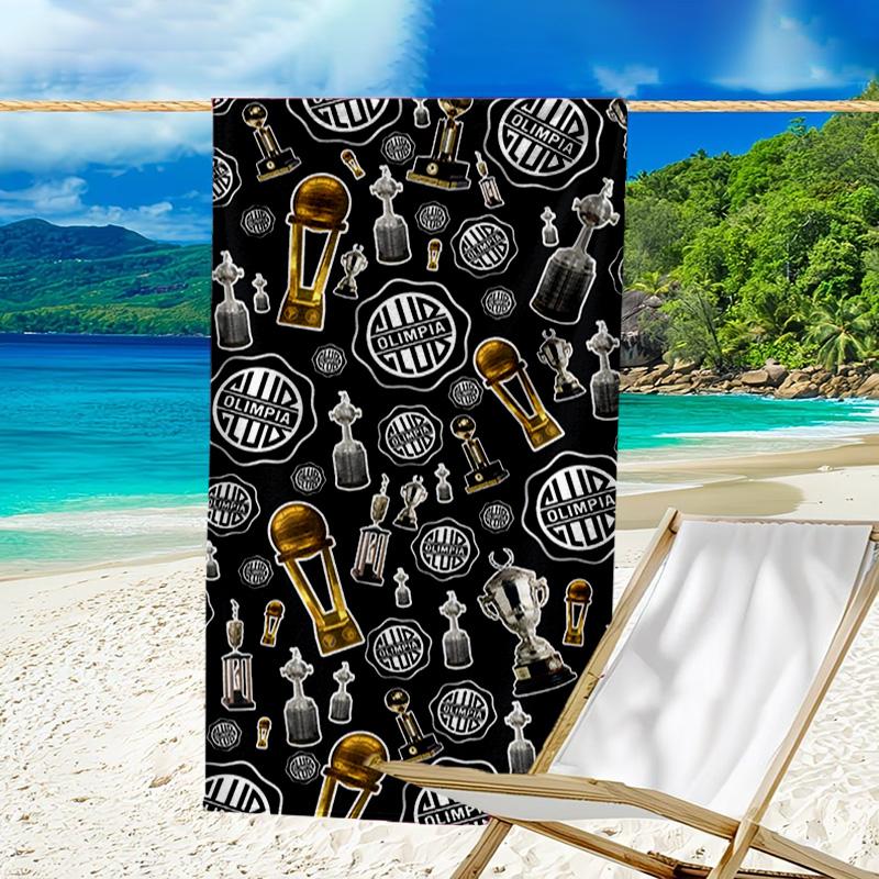 Liebe für Atlético Aufgedrucktes Strandtuch, Superweiche Mikrofaser, Perfektes Geschenk Geburtstag, für Pool, Strand, Reisen, für Familie und Freunde