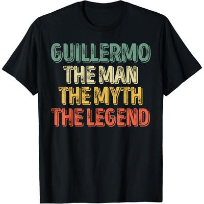 Guillermo De Man De Mythe De Legende Shirt Naam Guillermo T-shirt(3)