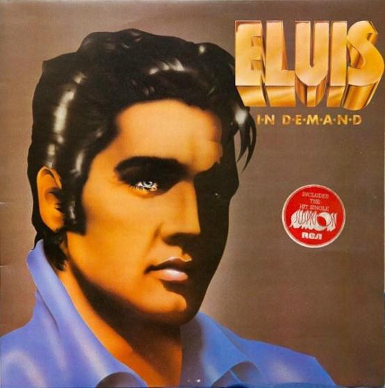 LP Record ELVIS PRESLEY - Elvis In Demand PL42003 RCA, RCA Victor 1977 UK Rock Used
