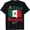 Viva Mexico Flag Mexican Independence Day Unisex T-T-Shirt