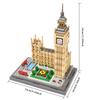 LULUFUN Big Ben mikro blok stavební bloky hračka mini 3D puzzle budova Big Ben stavební blok děti dospělí oslava nový rok dárek k narozeninám