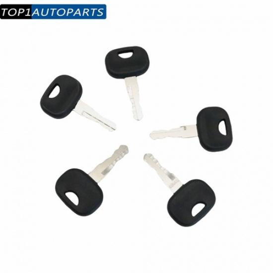 NEW Set of 5 ignition keys FOR Holland Challenger Pel-Job Schaeff Mannitou