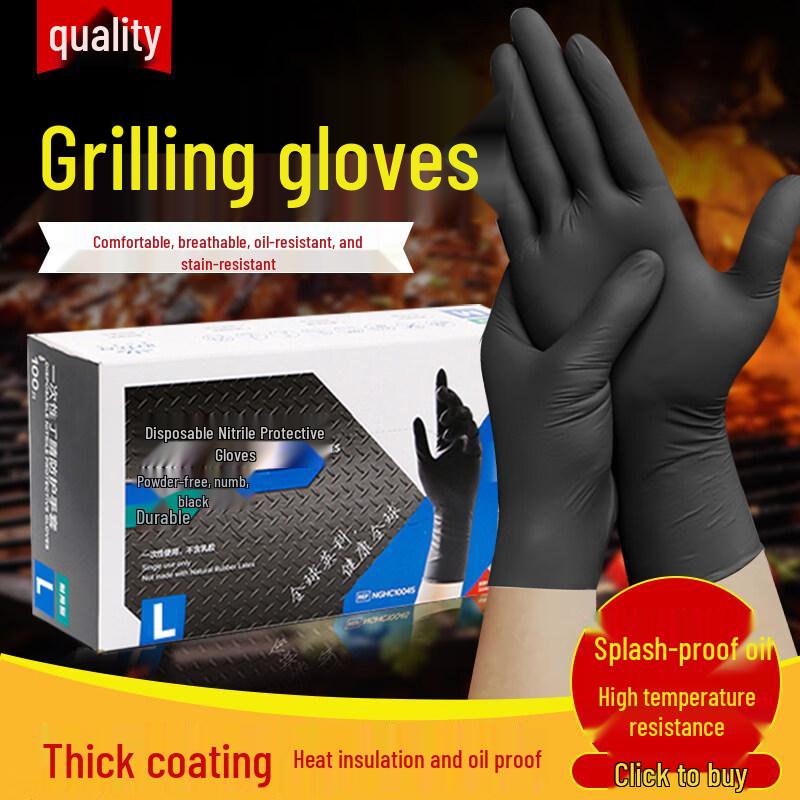 ZISIZ BBQ Heat-Resistant Gloves