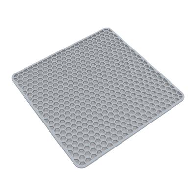 Silicone Sink Mat With Hollowed-Out Design - Kitchen Water Filter, Anti-Slip, Heat-Resistant