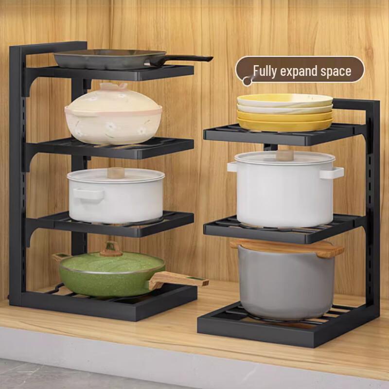 Yunshuang Stainless Steel 4-Tier Kitchen Storage Rack