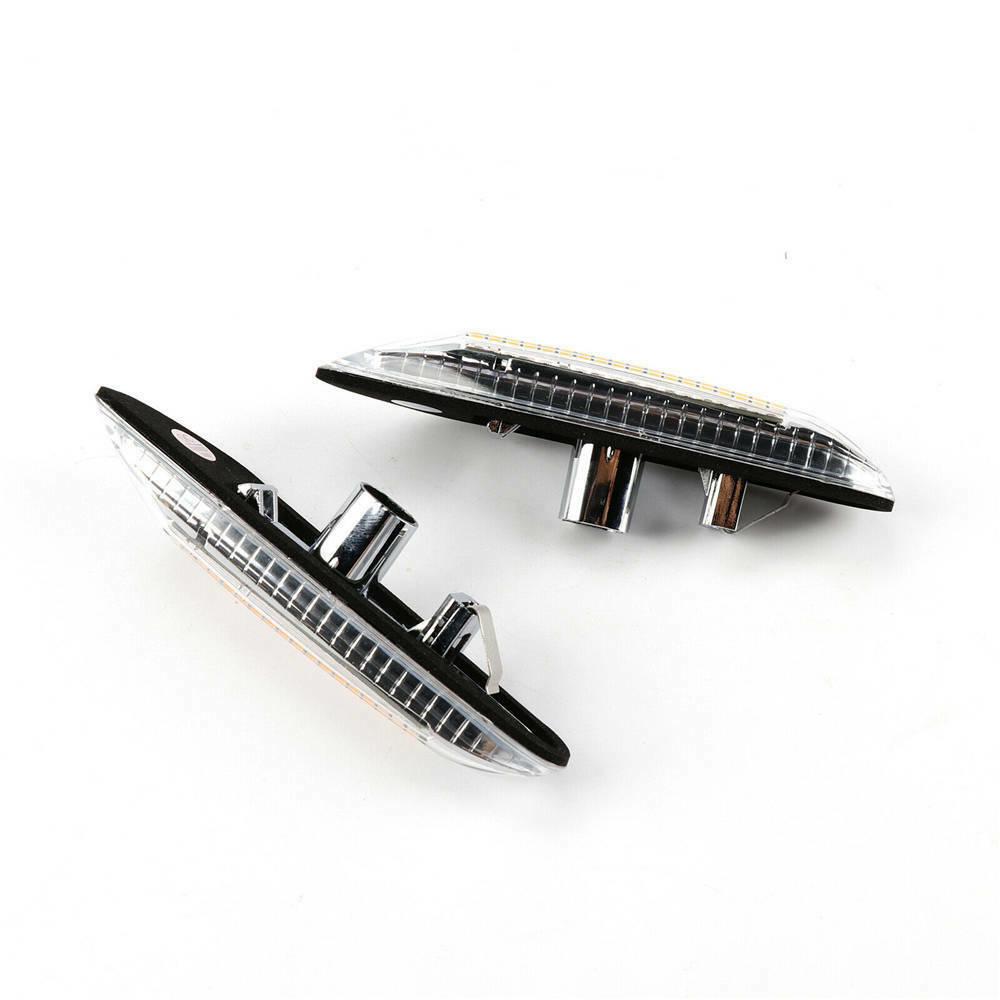 Dynamic LED Side Marker Clear Turn Signal For BMW E46 E90 E91 E92 E60 E87 E82 UK