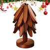 Foldable Wooden Tree Trivet Coaster Non-Slip Cup Coaster Set For Cookware Stove Pan Cup Teapot Hot Dishes Bowl Kitchen Dining