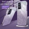 For VIVO Y76 5G Y76S Luxury Electroplated Glitter Phone Case For Vivo Y76 5G Case shockproof Clear Soft Back Protective Cover