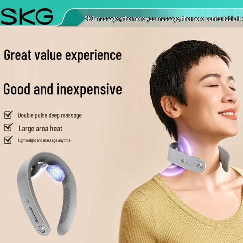 SKG Smart Neck Massager with Pulse and Heat