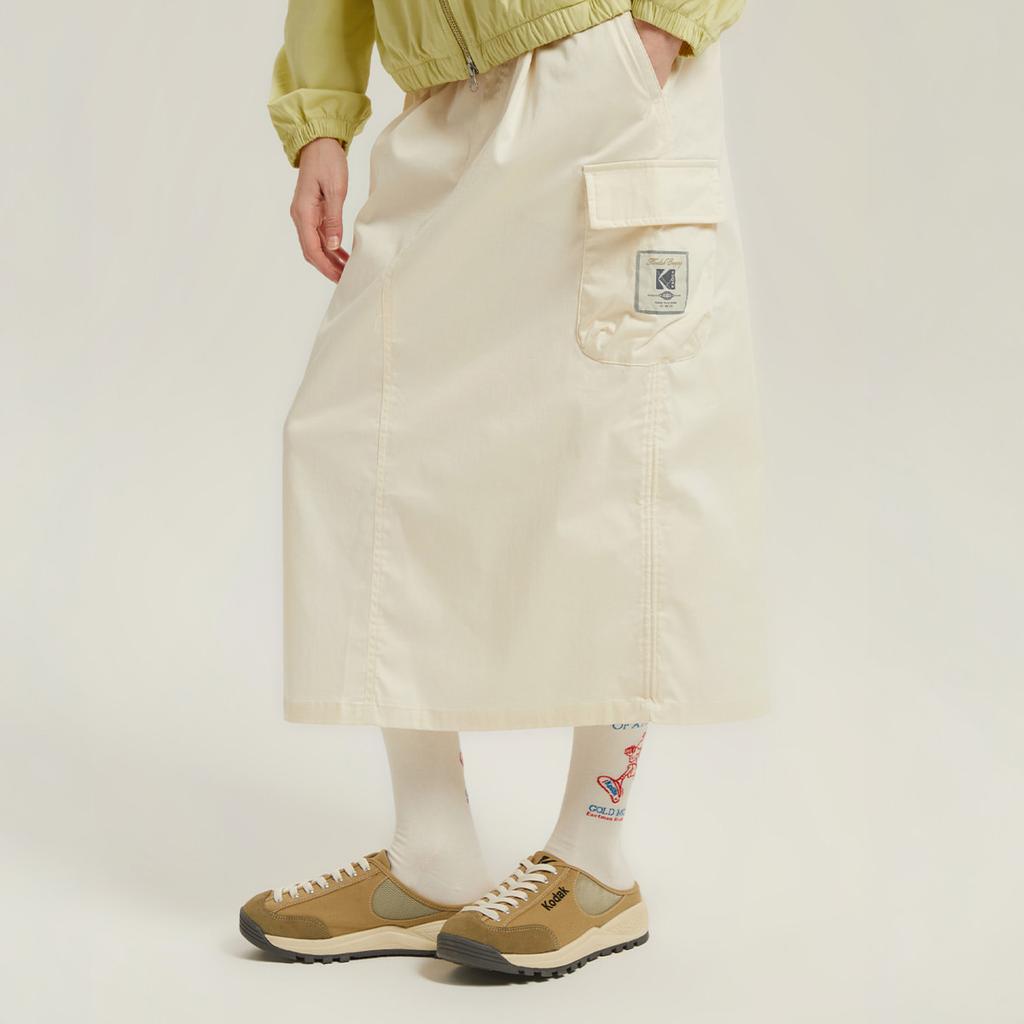 KODAK Company Flex Cargo Long Skirt Ivory