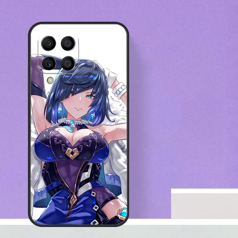 Genshin Impact Yelan Case For Samsung Galaxy M23 M20 M32 M52 M56 M16 M36 M54 M34 M14 M35 M55 M15 M11 M31 M13 M53