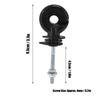 100Sets Black Electric Fence Insulator Durable Husbandry Fence Insulator  Livestock