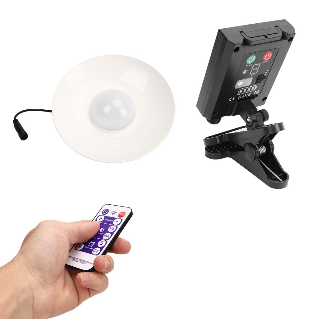 Solar Powered Umbrella Light LED Patio Cantilever Umbrella Light with Timing Controller for Outdoor