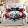 AFC Ajax Blanket Flannel Blanket Soft Cozy Plush Throw for Sofa Bed Lightweight Home Decoration Outdoor Camping