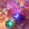 LED Night Light Galaxy Projector Starry Sky Rotating Planetarium Children Bedroom Star Night Lights Moon Light Kids Gift Lamp