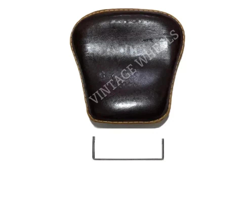 Fits For Royal Enfield Classic 350cc 500cc Brown Rear Leather Seat