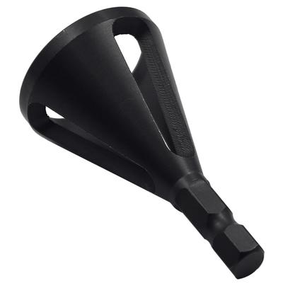New Hex Shank Black Deburring External Chamfer Tool Bit Remove Burr Repairs Tools