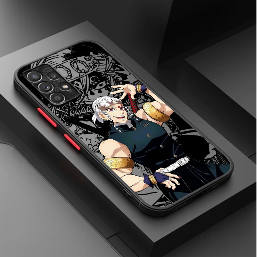 Handyhülle für Samsung Galaxy A73 A33 A17 A52 A34 A36 A53 A54 A56 A55 A52S A72 A16 A15 A14 A23 A35 Heiße Anime Dämonen