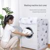 Husă Universală pentru Mașină de Spălat din PEVA pentru Modele cu Încărcare Frontală și Superioară - Impermeabilă, Rezistentă la Praf și Protecție Solară pentru Balcoane.