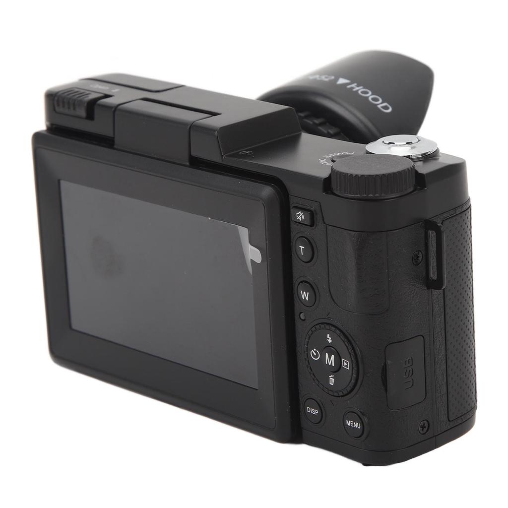 Smart Digital Camera Anti Shake 3inch Screen Auto Face Beautifying Function 52mm Interface 16x Zoom 48MP 4K HD Digital Camera