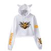 Streetwear Women Sexy Icrimax Print Cropped Sweatshirts Oversize Loose Harajuku Pullovers Spring Korean Casual Tops