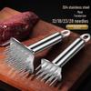 304 Stainless Steel Meat Tenderizer: Steak Needle & Hammer for Softening and Grilling