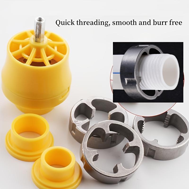 1 Satz Verbessertes Rohrgewindewerkzeug, Geeignet für Wasserleitungen und PPR- und PPE-Rohre. Es ein praktisches und praktisches Werkzeug zur Installation von Wasserhähnen