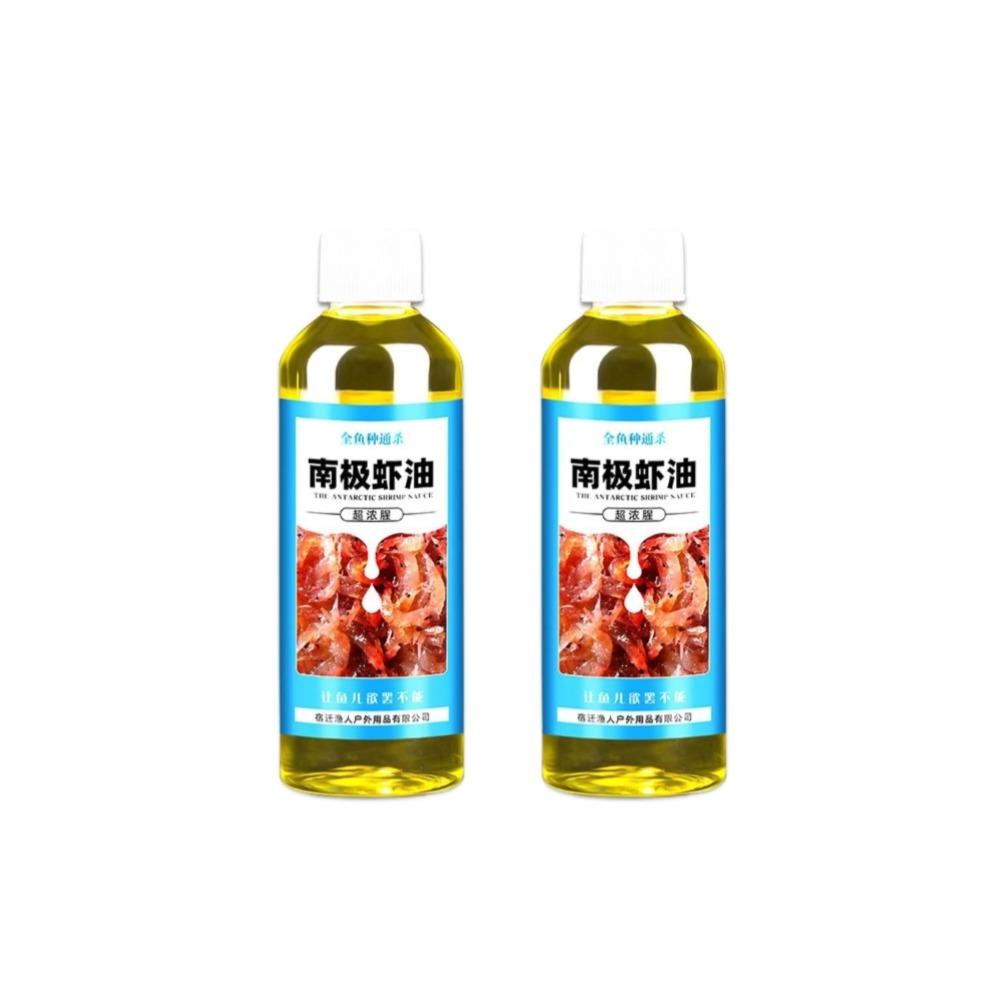 100/200ml Antarctic Shrimp Bait High Concentration Strong Fish Oil Enhancer Wild Attractant Bait Smell Bait Krill Fishing
