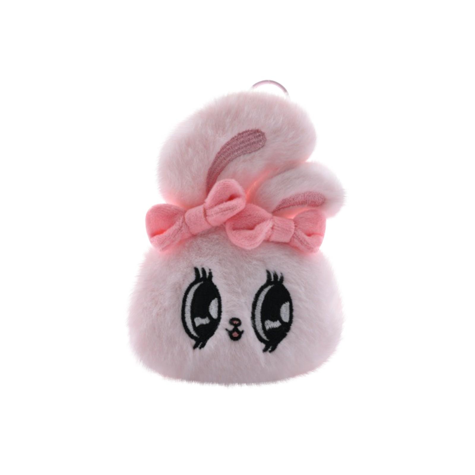 

Милый брелок-подвеска, цветной брелок, сумка-подвеска, кошелек для монет One Size розовый