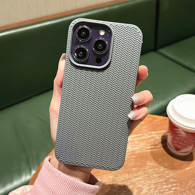 

Ins модный свитер с рисунком «елочка» вязаный чехол для телефона для Iphone 14 13 12 11 Pro Max Корея силиконовый противоударный бампер задняя крышка For iPhone 14 Plus