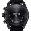 Seiko SBDL105 (PROSPEX SPEEDTIMER The Black Series Solar Chronograph Pánské hodinky s nylonovým řemínkem) Kulaté hodinky