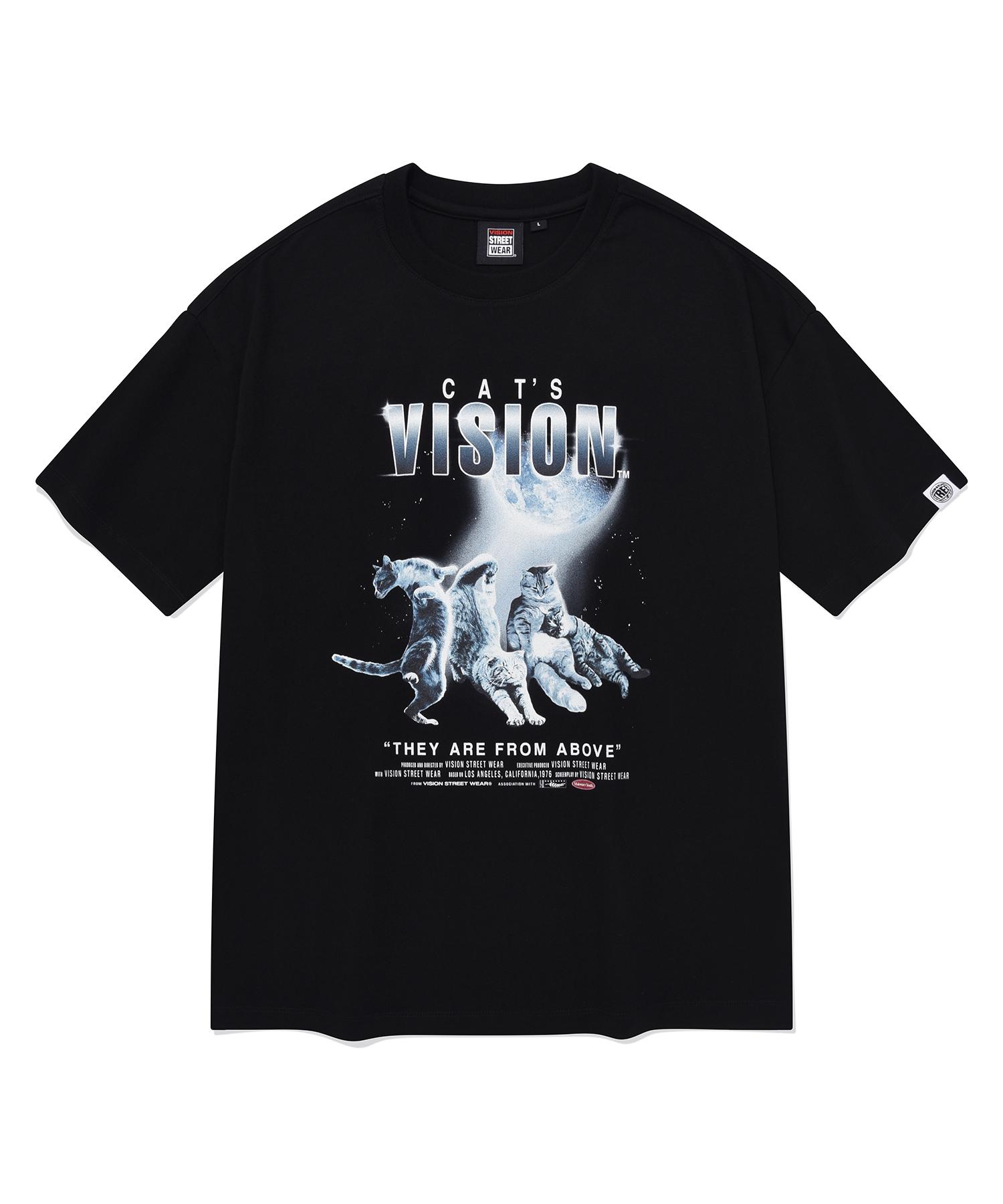 Vision Streetwear Vsw Cat Movie T-Shirts Black Xs