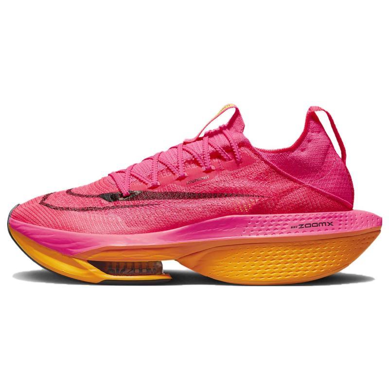 Nike Air Zoom Alphafly Next% 2 Hyper Pink Laser Orange Sneakers Casual DN3555-600