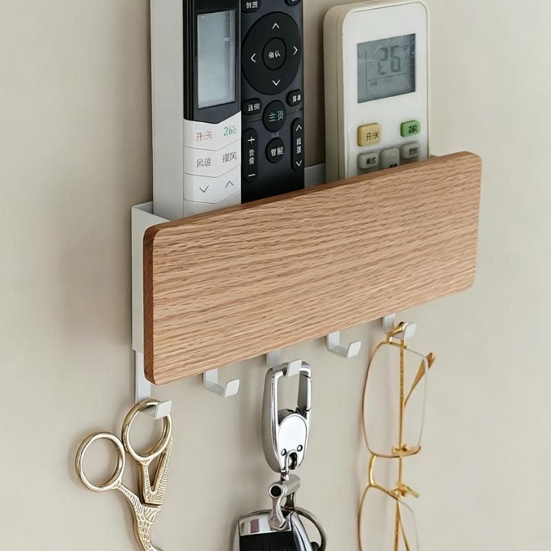 Wall Hanging Key Hanger Holder Wall Organizer Rectangle Key Rack Hooks Coat Hooks Home Decoration Coat Hanger