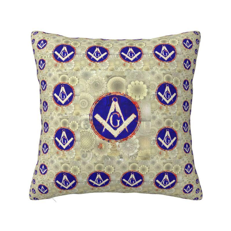 

Скандинавский масонский масонский чехол на подушку 40x40 см мягкий полиэстер наволочка для дивана кресла домашнего декора 30x30cm 12x12in