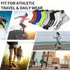 12 Pairs Men Knitted Anti Odor Sports Socks Fashionable Letter Sweat Absorbing Mesh Breathable Couple Running Casual Socks