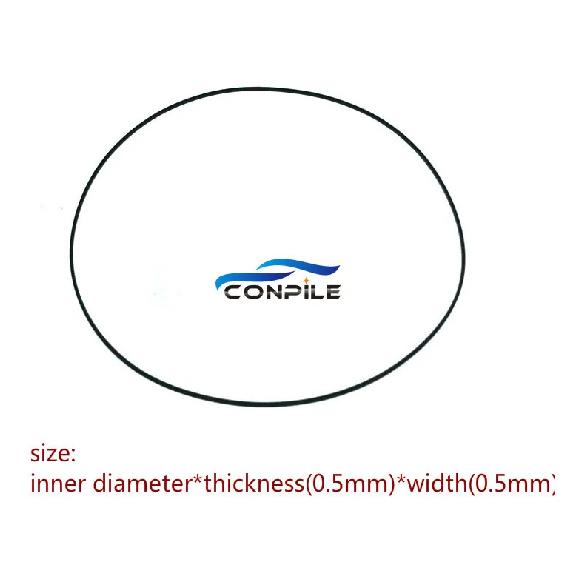 

0.5mm thick width transmission rubber drive belt for Sony walkman repeater cassette deck counter audio tape recorder turntable diameter thick wide