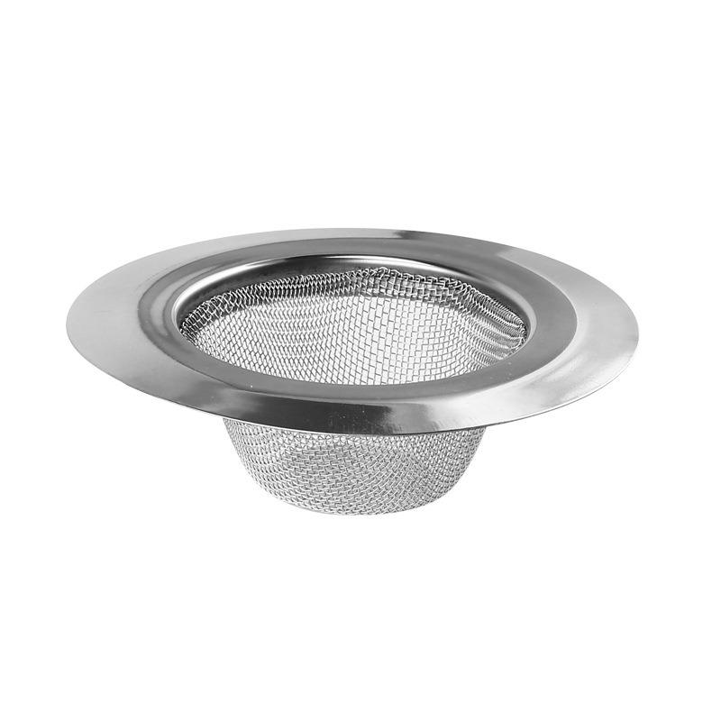 Kitchen Sink Strainer Stainless Steel Funnel Anti Blocking Dishwasher Basin Floor Drain Sewer Hair