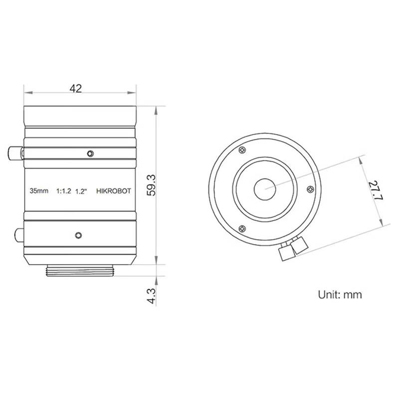 Hikrobot 25MP Industrial FA Lens (C-Mount)