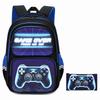 School Backpack for Boys Grades 3-9 Large Capacity Lightweight Multi-Compartment Lightweight Durable Anti-Shoulder Bag
