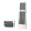 Brake Pedal Accelerator Pad Kit Aluminum Alloy Rubber Nonslip Replacement for Mazda 3 AXELA