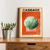 Vintage Botanical Vegetable Print Radish Onion Garlic Cabbage Canvas Painting Art Vegetarian Poster For Kitchen Restaurant Decor