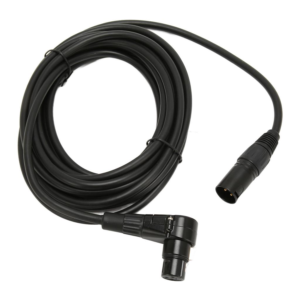 XLR Male to Female Microphone Cable Professional 3 Pin OFC Conductor Microphone Cable for Amplifier Mixer Speaker 16.4ft