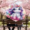 1PC Unicorn Flowers Umbrella-8-Rib Reinforced Portable Folding Travel Suitable for All Seasons Outdoor Daily Use-G384