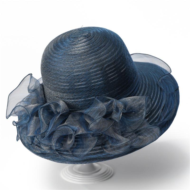 Summer Organza Hat Cool Hat New Sun Hat Sun Protection Sun Hat Top Hat Women's Summer