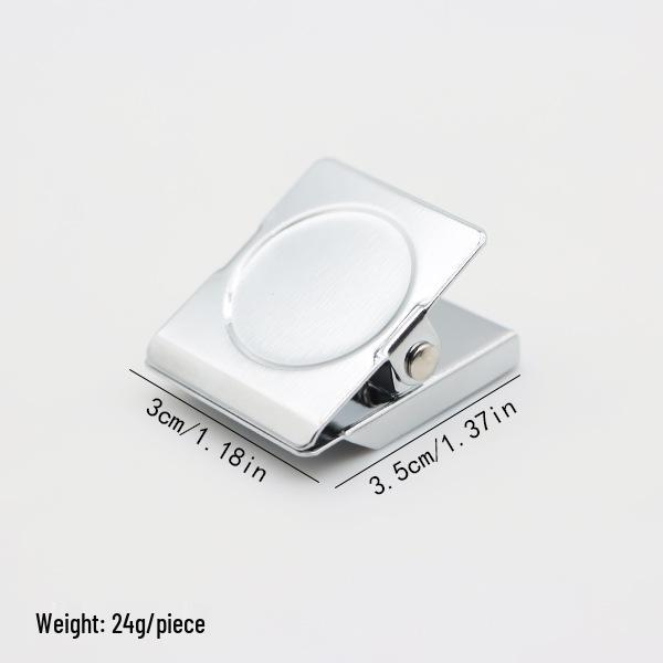 Metal Magnetic Clip: Strong Candy Color Magnet for Refrigerator & Whiteboard