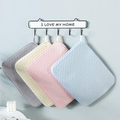 Microfiber Dish Drying Mat Absorbent Dishes Drainer Quick-Drying Insulation Pads Non Slip Tableware Table Placemat For Kitchen