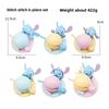 Cartoon Originality Stitch Wooden Fish Plastics Model Ornament Phone Holder