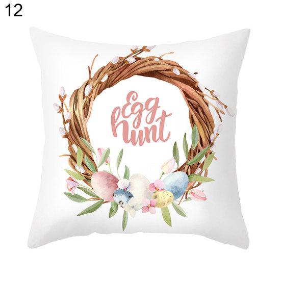 Talos Osterhasen-Kissenbezug, Cartoon-Kissenbezug, Sofakissen, Büro, Heimdekoration, Geschenk