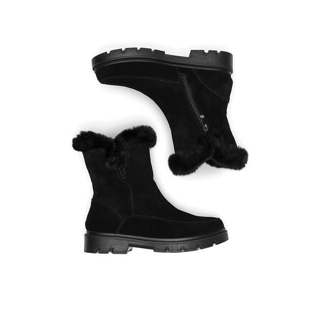 Go Soft WFA2828-1Z Ankle Boots, Black